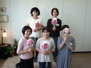 前回の講座生の皆さんと 前回の講座生の皆さんと