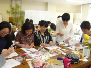 同セミナー・東京での様子 みなさん集中して作成中です 同セミナー・東京での様子 みなさん集中して作成中です